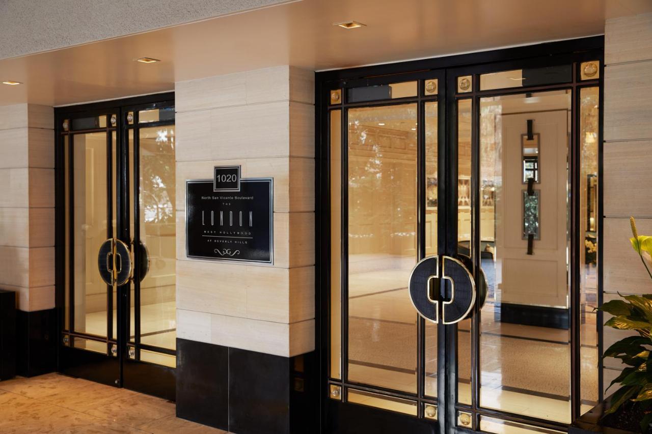 The London West Hollywood At Beverly Hills Екстер'єр фото The entrance to the hotel